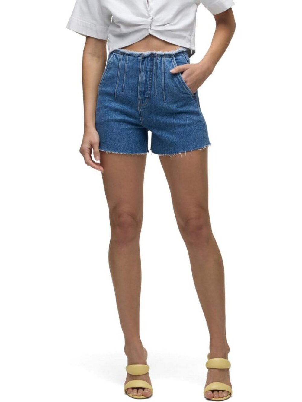 High-Rise Denim Shorts for Women | Stylish & Comfortable Summer Essential